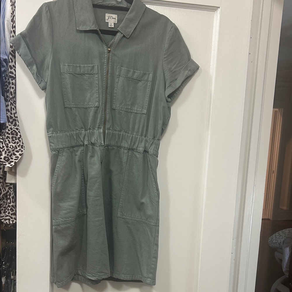 JCrew Women's sage green Mini Dress